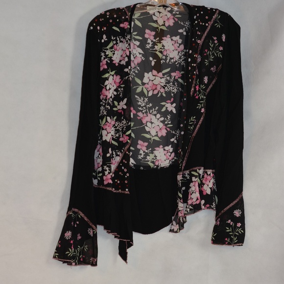 Bellessa 2 pc Floral Skirt/Jacket SZ L - Picture 9 of 16